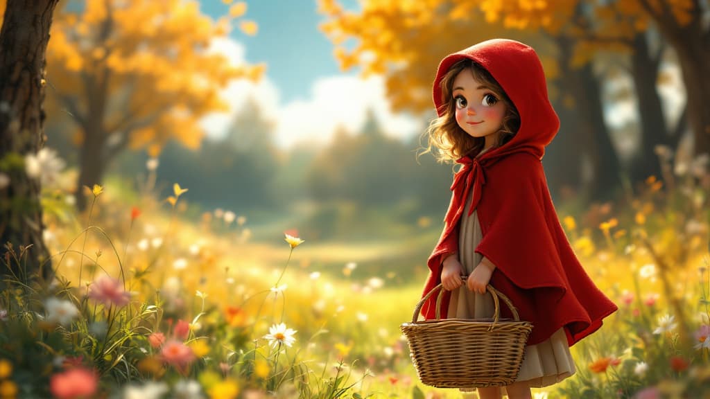Little Red Riding Hood on Her Journey