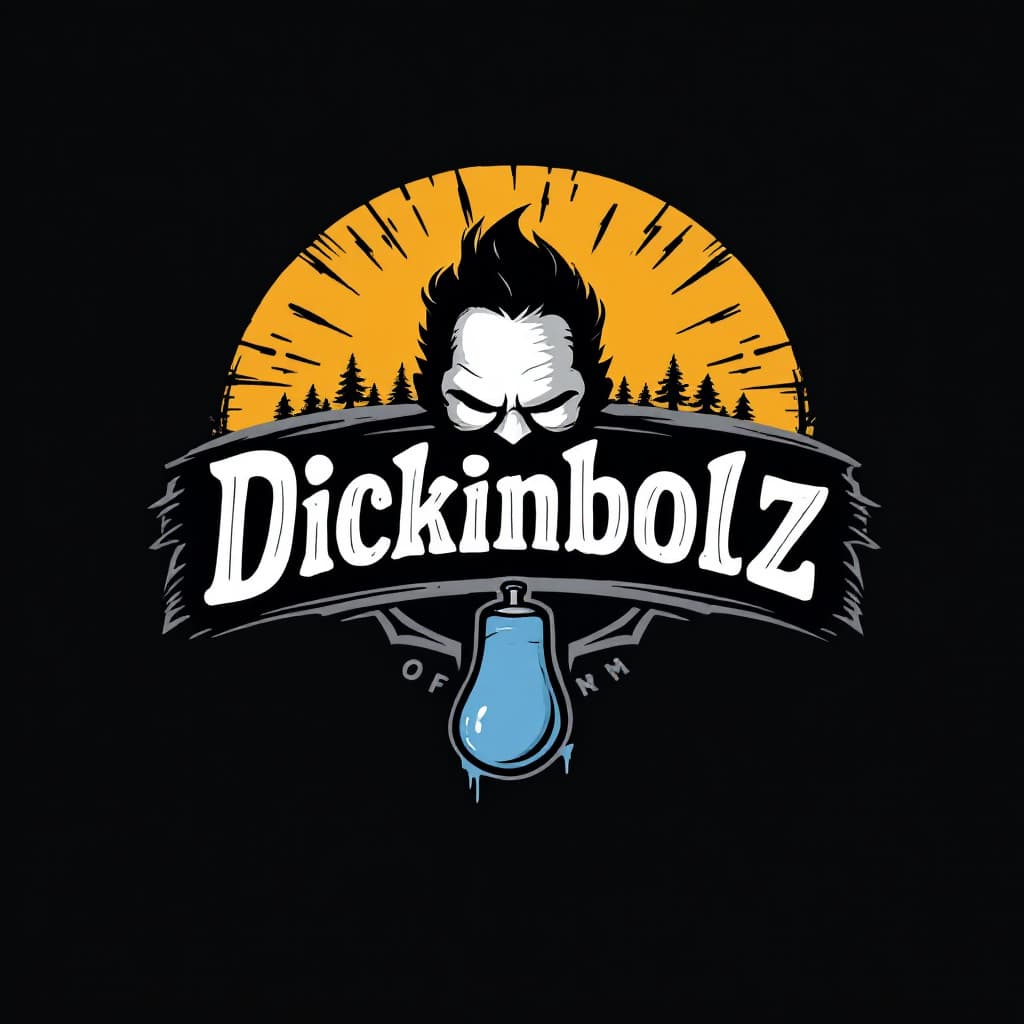 Edgy and Humorous Logo Design for Dickinbolz