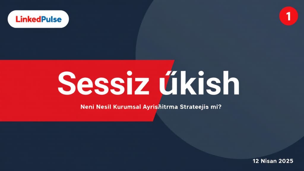 Minimalist LinkedIn Cover for LinkedPulse Newsletter