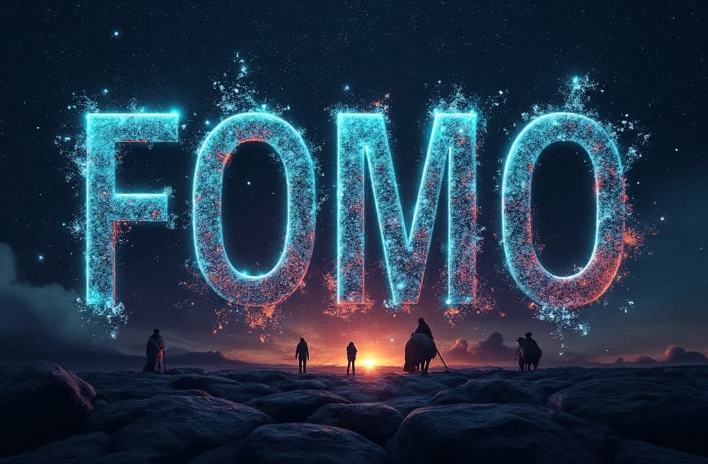 The Concept of FOMO and FAFO: A Visual Representation