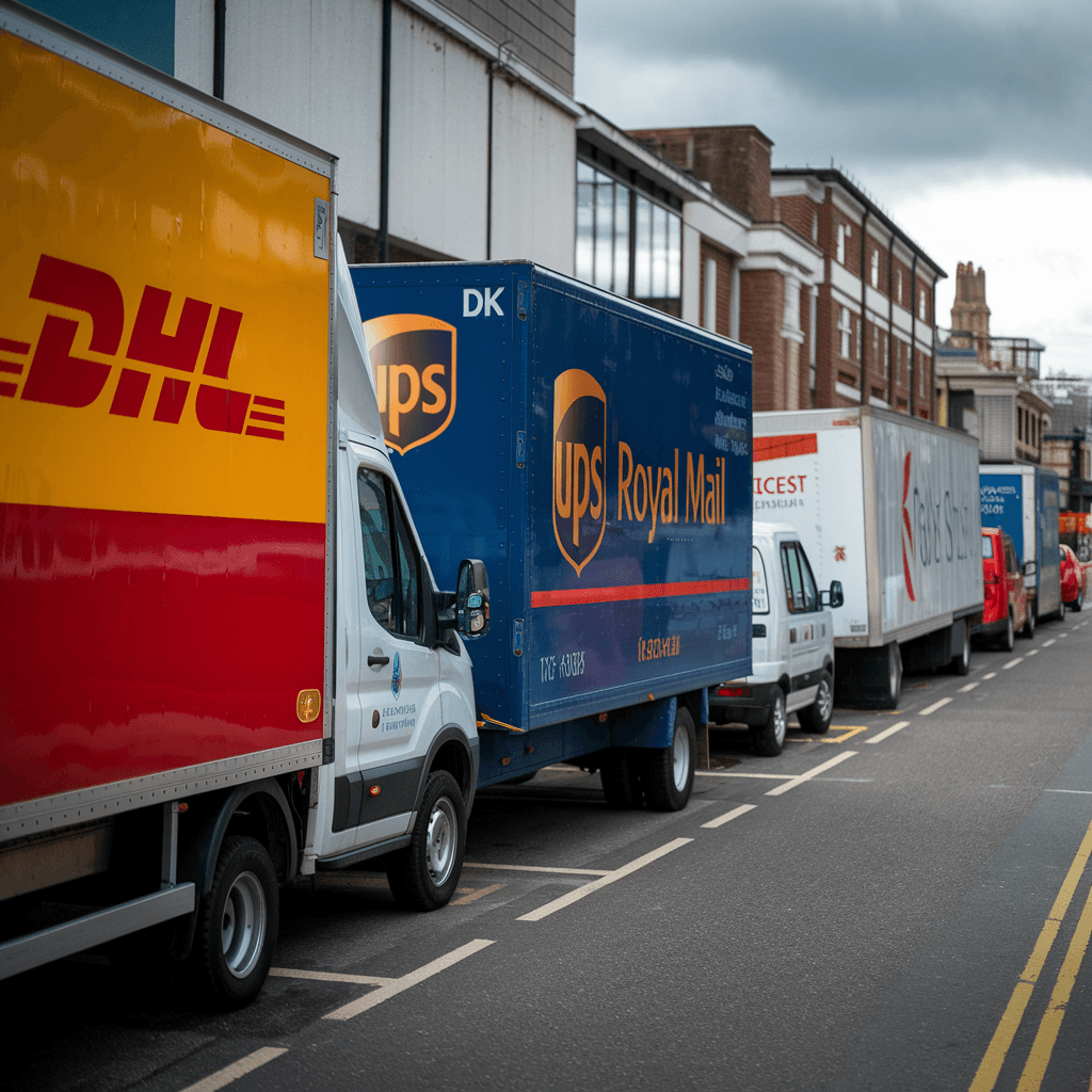 UK Trucks and Lorries on the Road