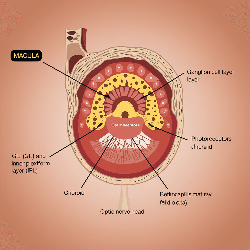 Anatomy of Myopia: Retinal and Choroidal Changes
