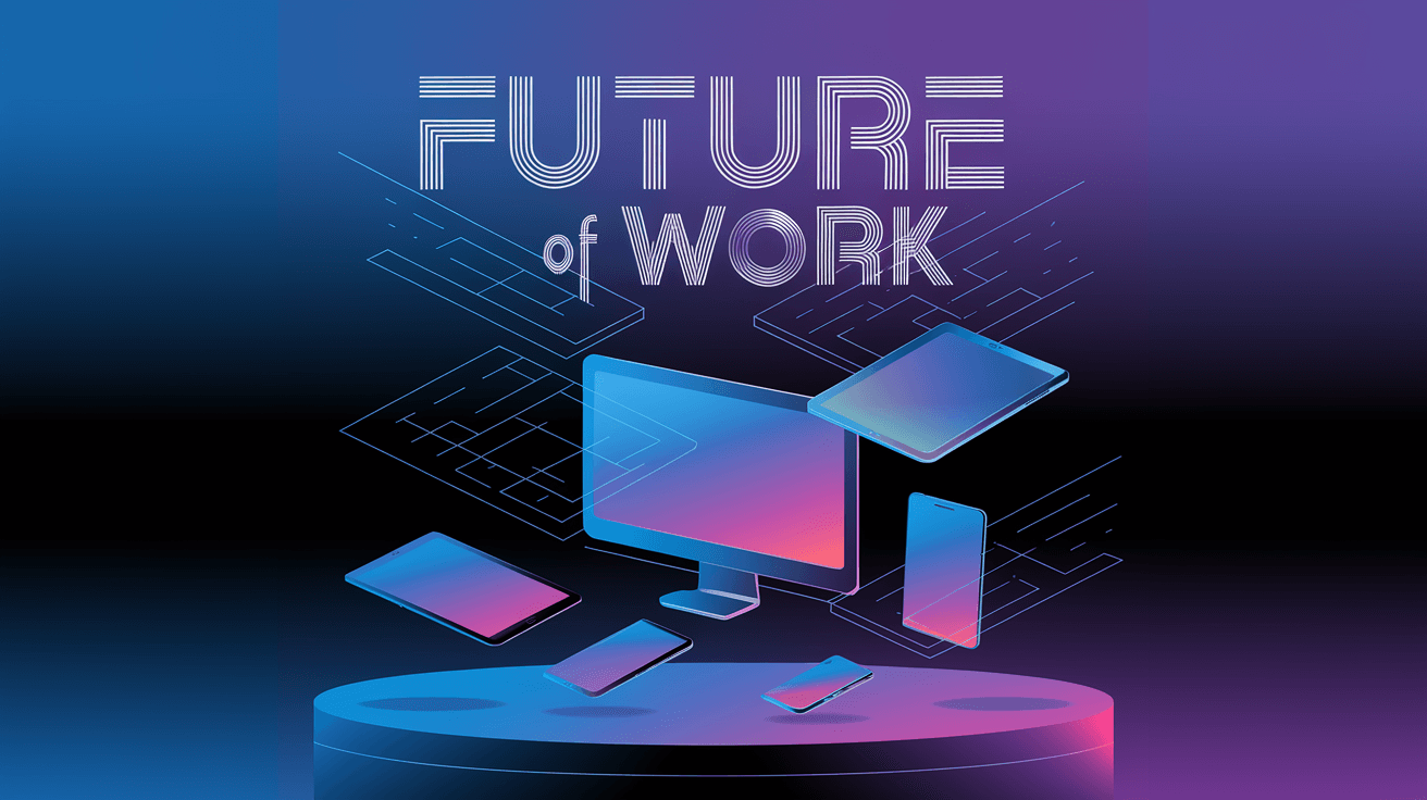 Futuristic Corporate Tech Aesthetic