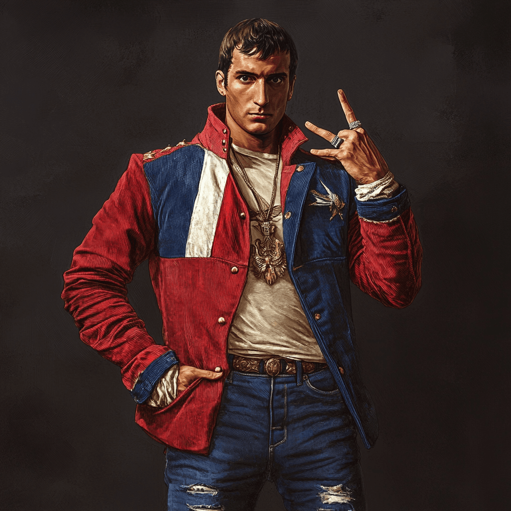 Modernized Napoleon: The Rapper in French Colors