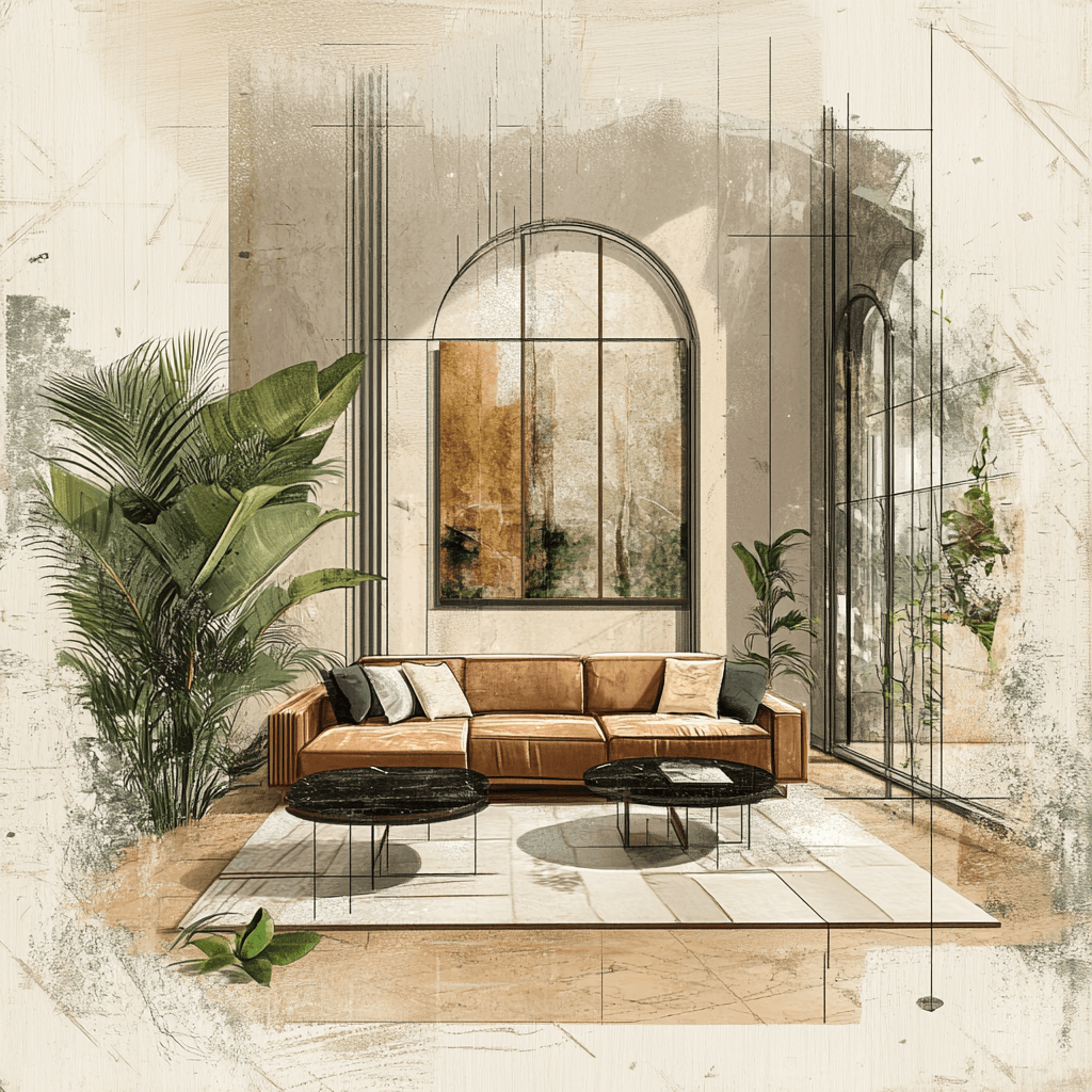 Elegant Interior Design Magazine Cover