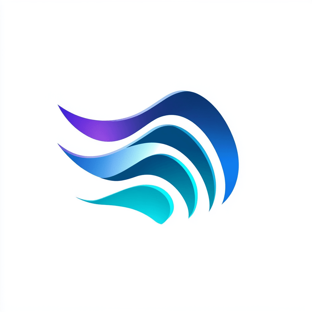 Futuristic Logo Design for JASZ: AI Voice LLM