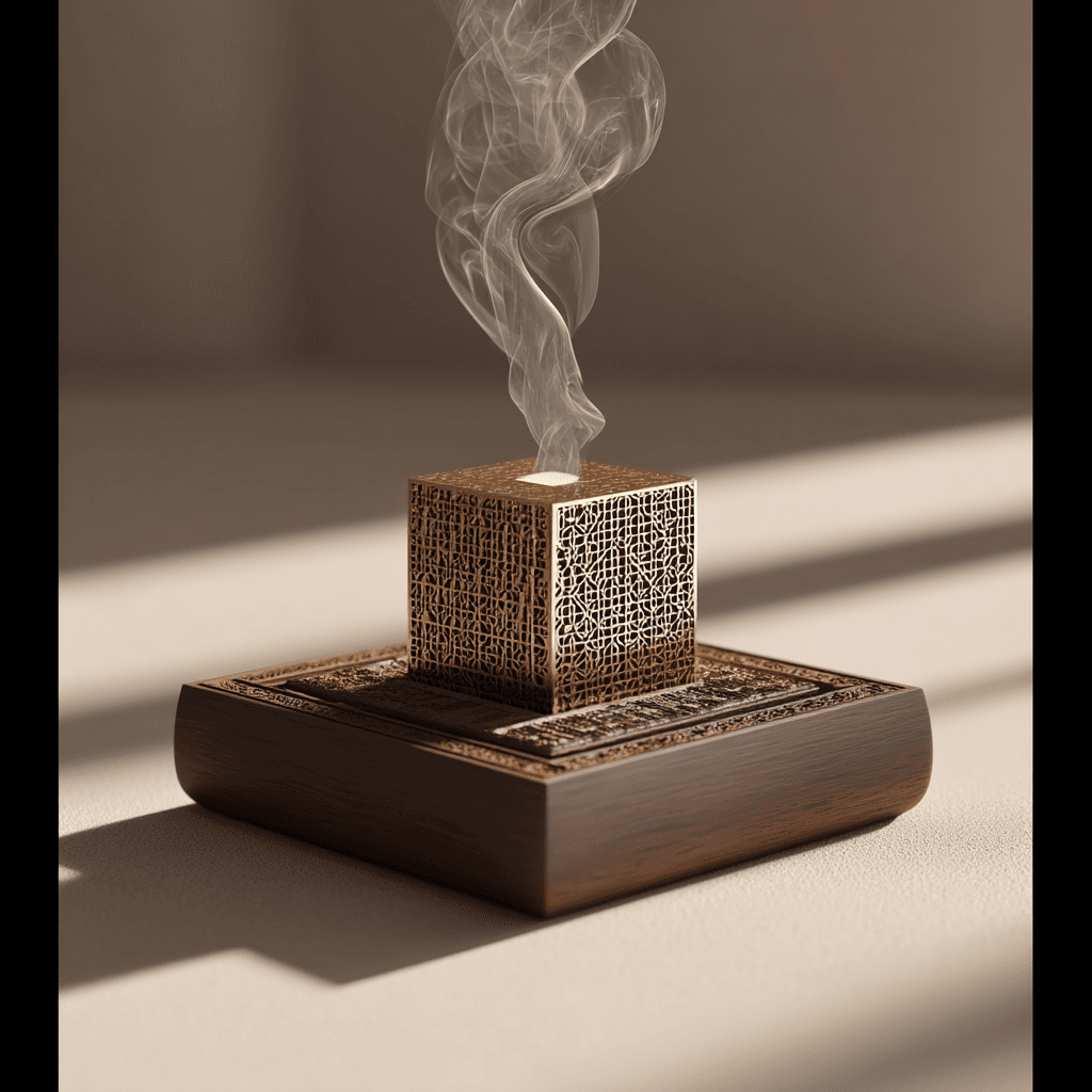 Luxurious Modern Incense Burner Inspired by the Mukaab