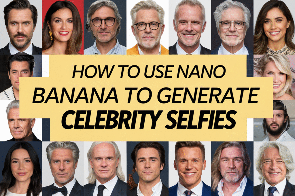 How to Use Nano Banana to Generate Celebrity Selfies