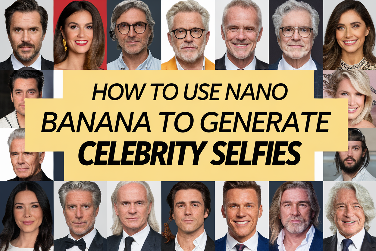 How to Use Nano Banana to Generate Celebrity Selfies
