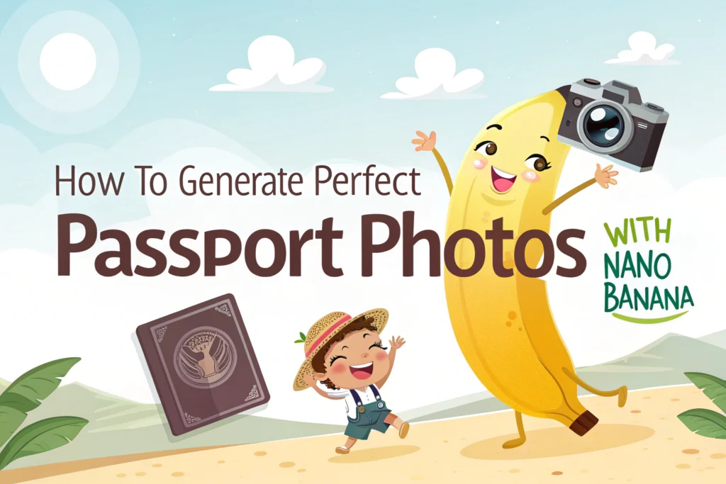 How to Generate Perfect Passport Photos with Nano Banana (AI Guide 2025)
