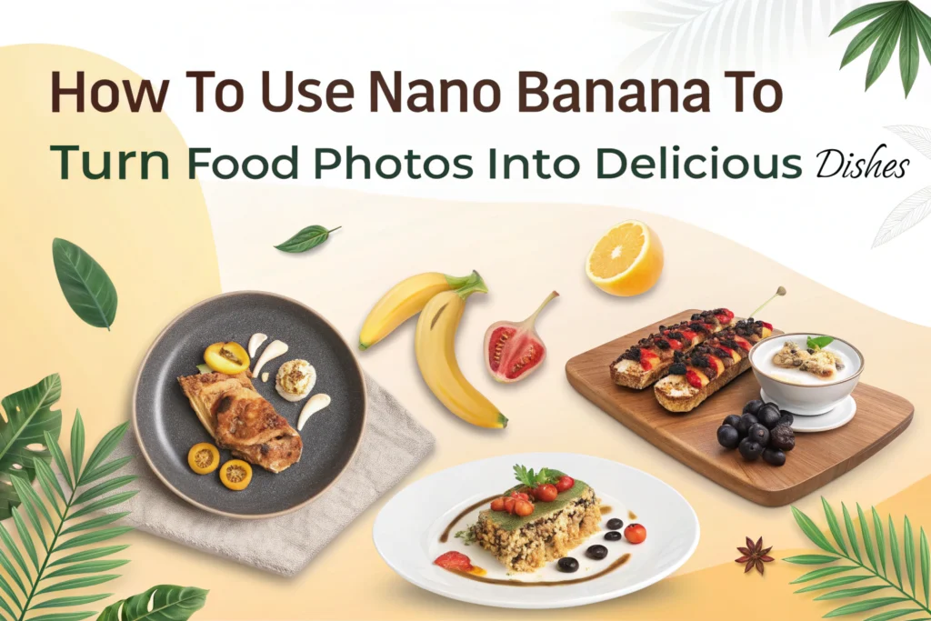 How to Use Nano Banana to Turn Food Photos into Delicious Dishes