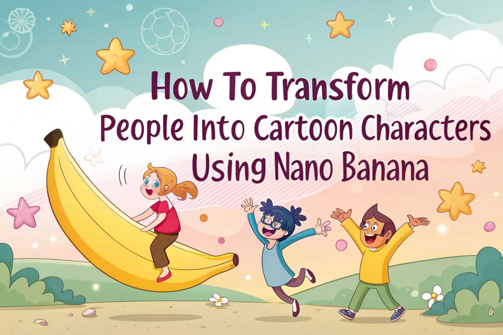 How to Transform People into Cartoon Characters Using Nano Banana
