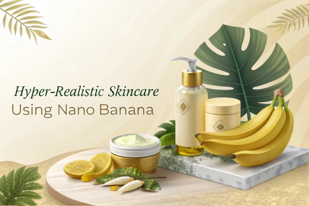 How to Use Nano Banana to Create Hyper-Realistic Skincare Before/After Images