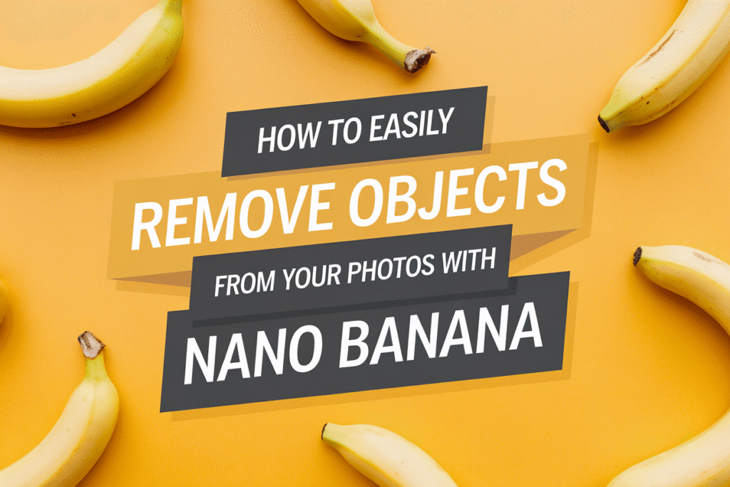How to Easily Remove Objects from Your Photos with Nano Banana