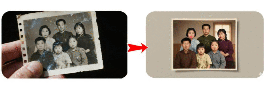 3 Generate the Restored Image with nano banana