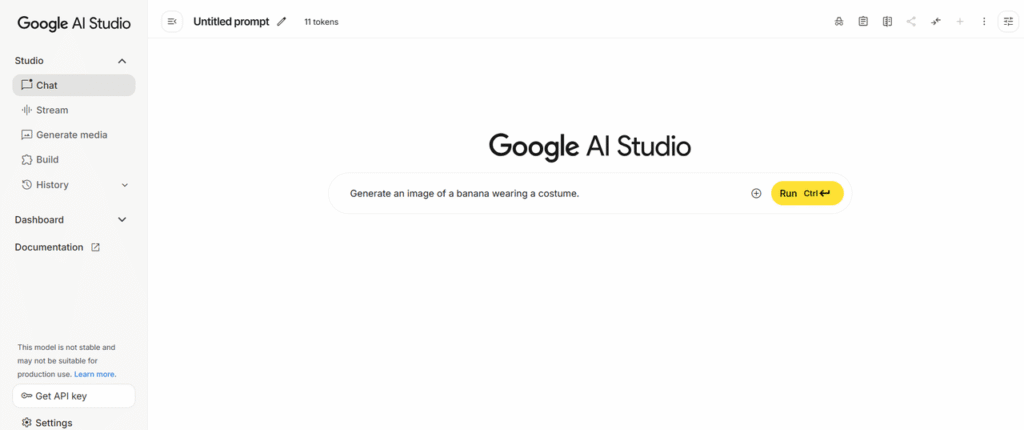 AI Studio – Official Google Nano Banana AI Editor