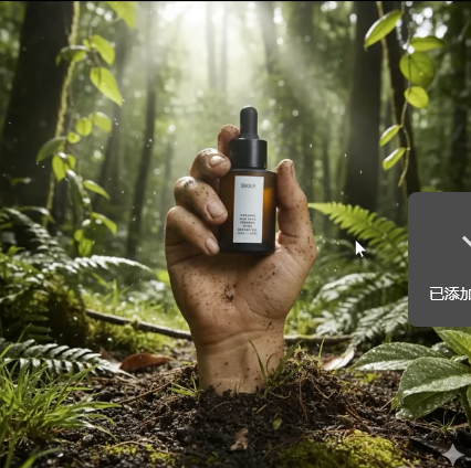 Nano Banana AI can accurately place products in a model’s hands