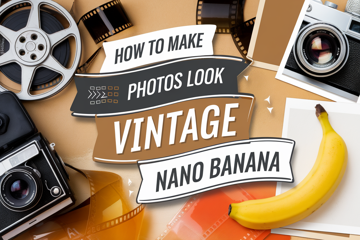 How to Make Photos Look Vintage with Nano Banana