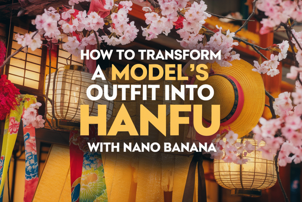 How to Transform a Model’s Outfit into Hanfu with Nano Banana