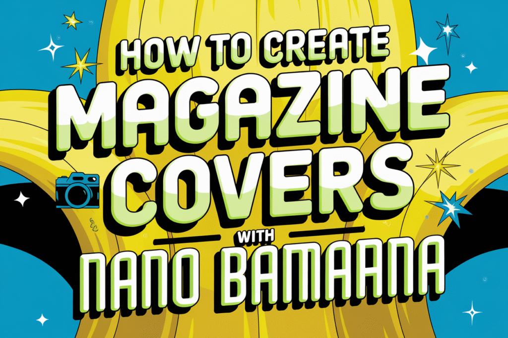 How to Create Magazine Covers with Nano Banana