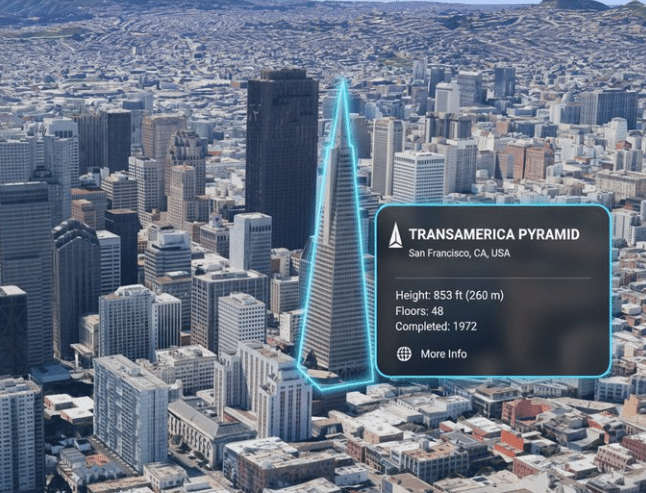 Nano Banana will automatically recognize objects in the image and add the corresponding landmarks.
