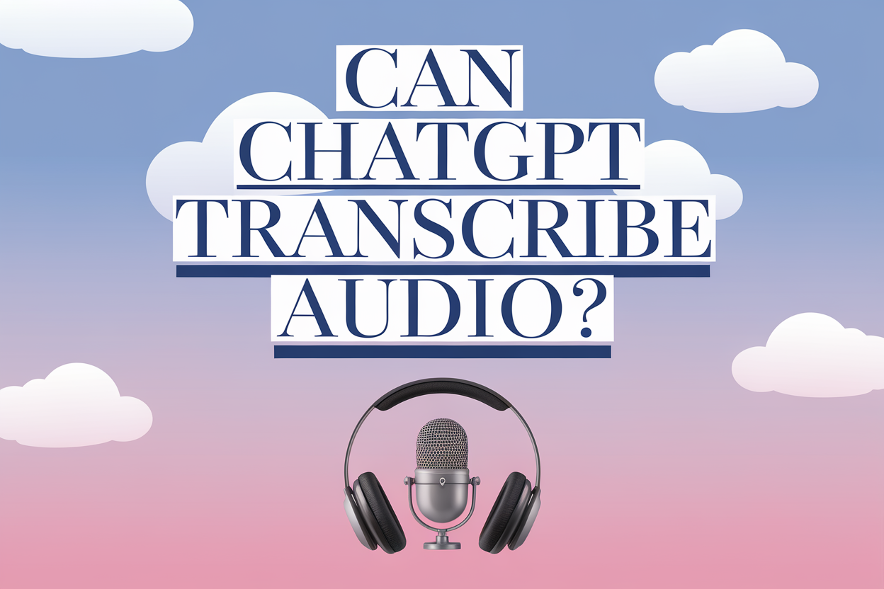 Can ChatGPT Transcribe Audio
