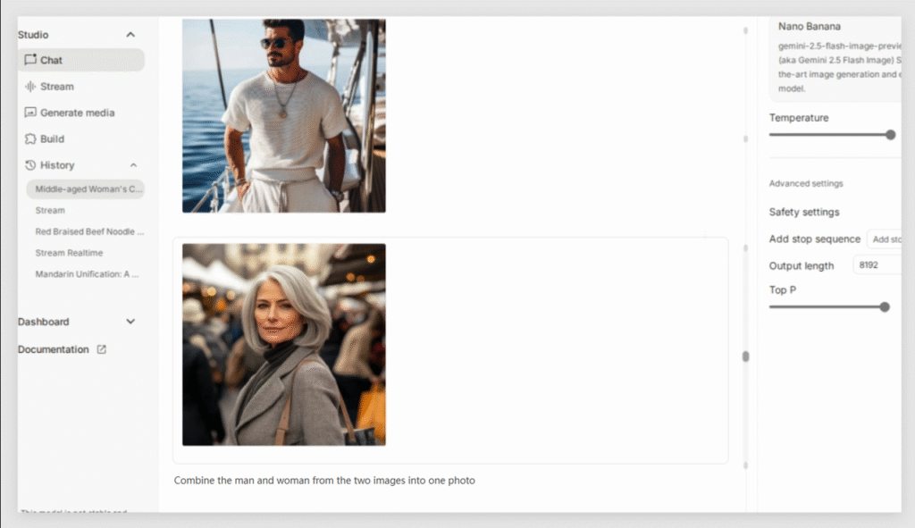 Combine multiple individual photos into a single group photo