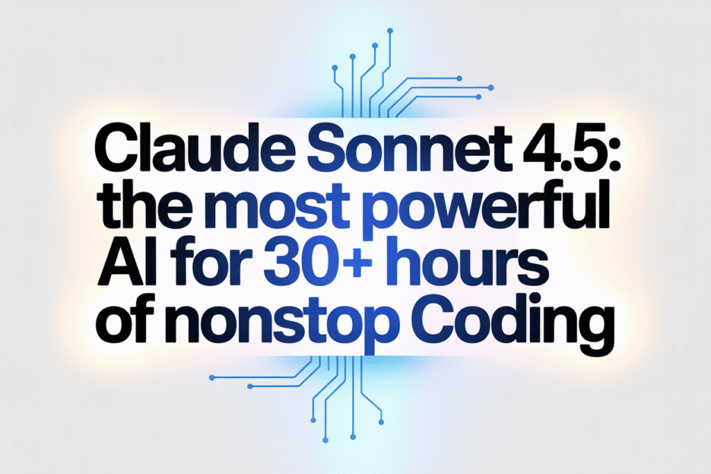 Claude Sonnet 4.5 The Most Powerful AI