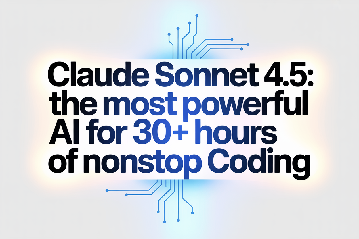 Claude Sonnet 4.5 The Most Powerful AI