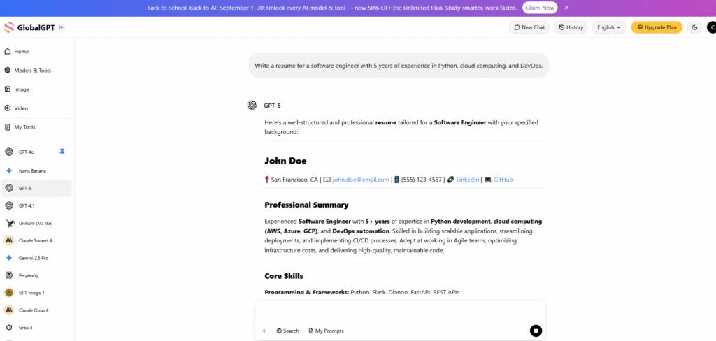 Best ChatGPT Prompts for Resume Writing