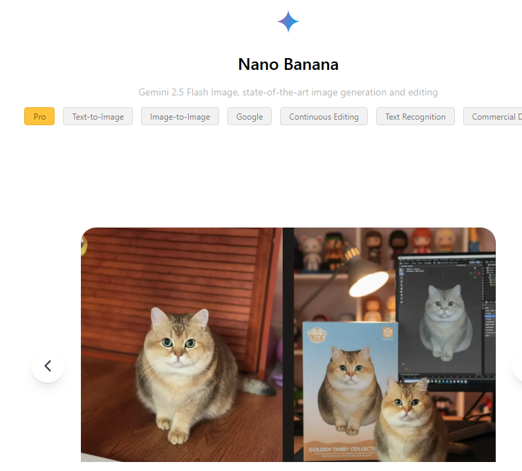 Access the Nano Banana Tool