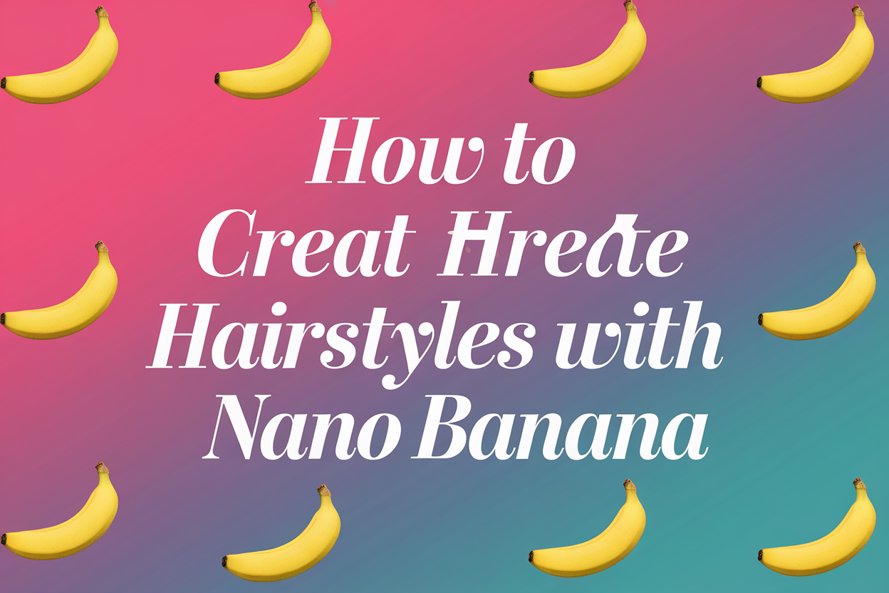 How to Create Hairstyles with Nano Banana