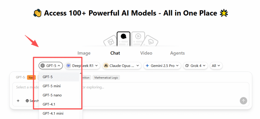 GlobalGPT All‑in‑One AI Platform with ChatGPT Online, AI Writing Tools, and AI Image & Video Generators