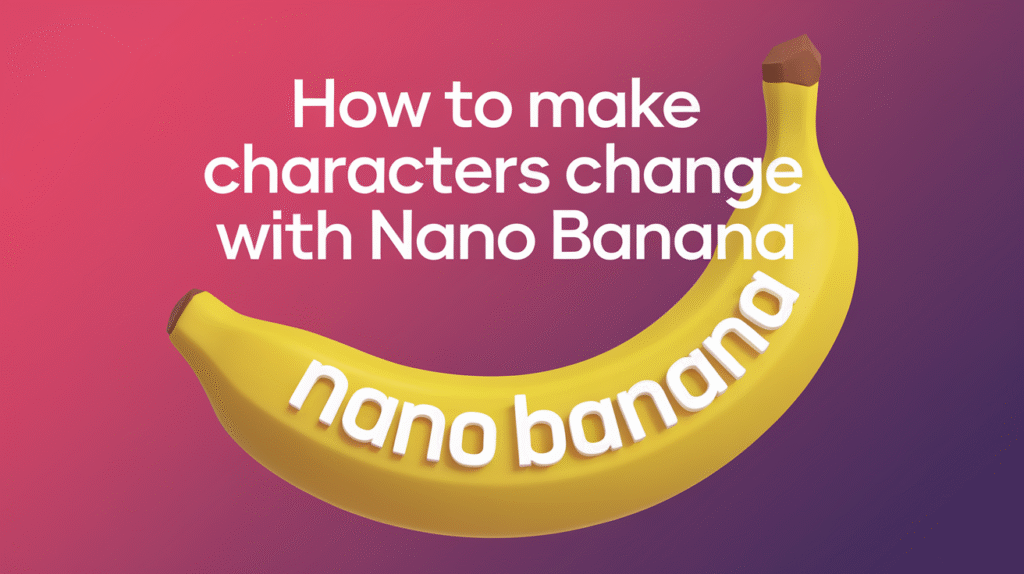 How to Make Characters Change Poses with Nano Banana