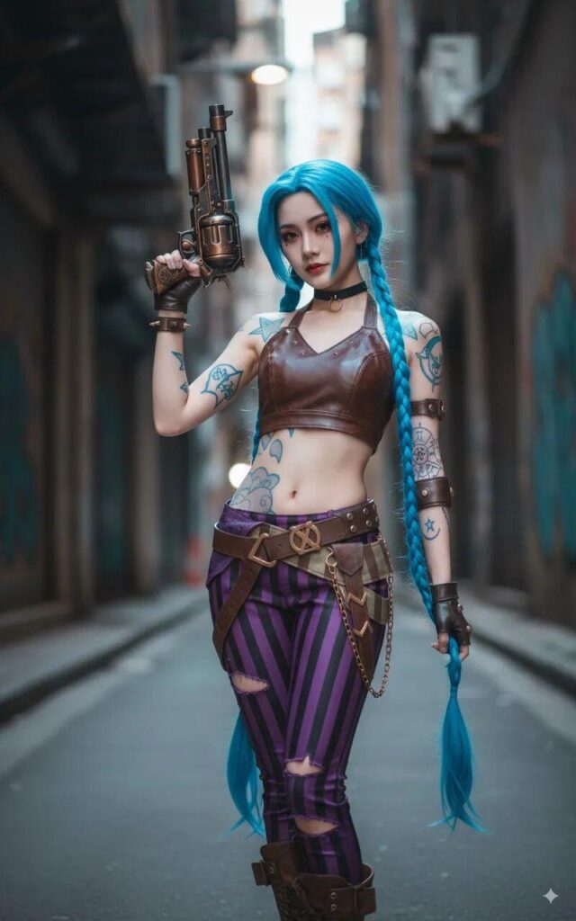 cosplay fo jinx use nano banana