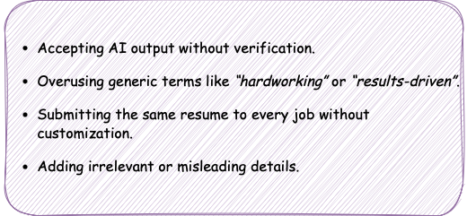 Common Mistakes