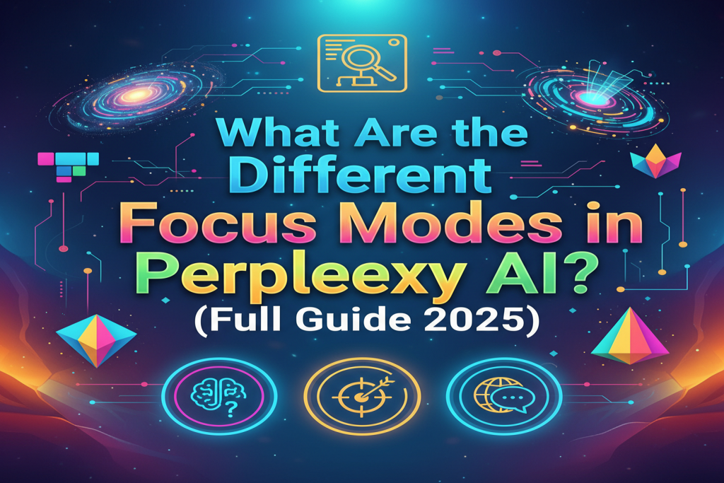 What Are the Different Focus Modes in Perplexity AI? (Full Guide 2025)