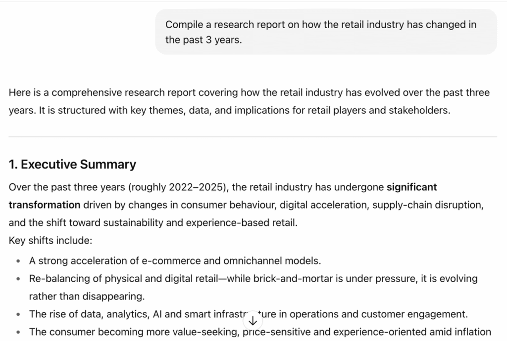 ChatGPT Deep Research