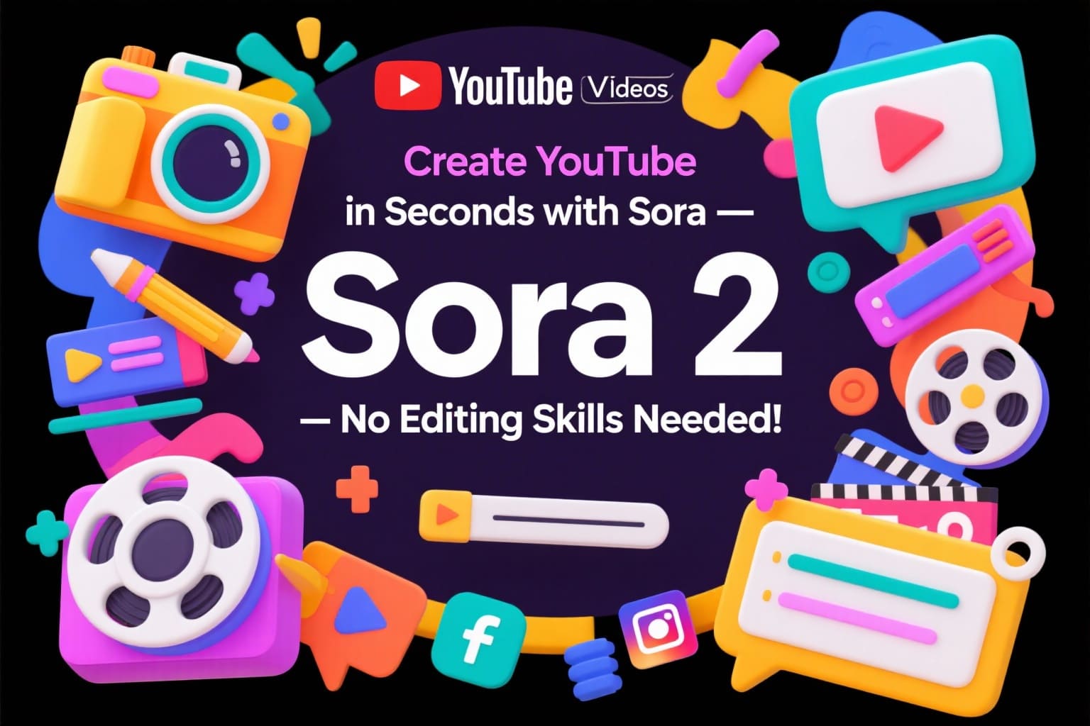 Create YouTube Videos in Seconds with Sora 2 – No Editing Skills Needed!