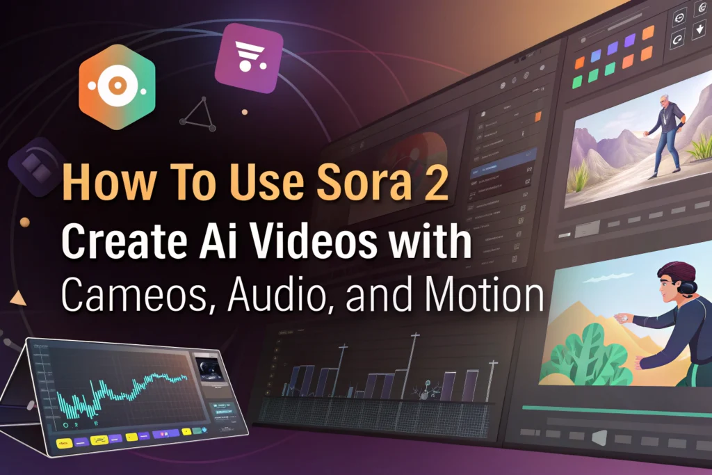 How to Use Sora 2: Create AI Videos with Cameos, Audio, and Motion