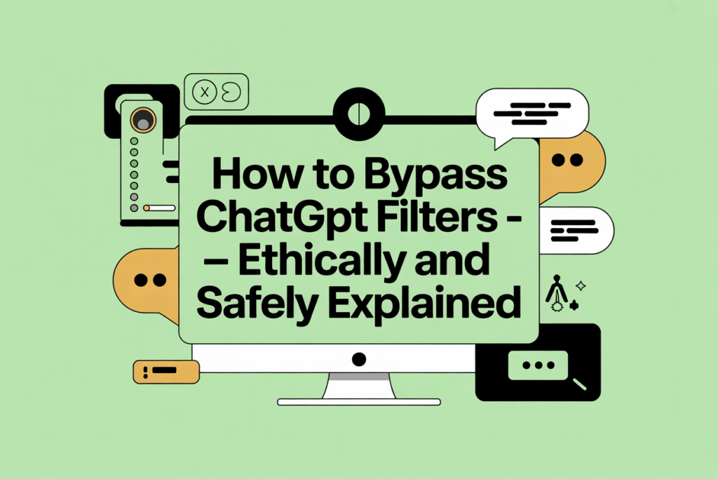 How to Bypass ChatGPT Filters — Ethically and Safely Explained