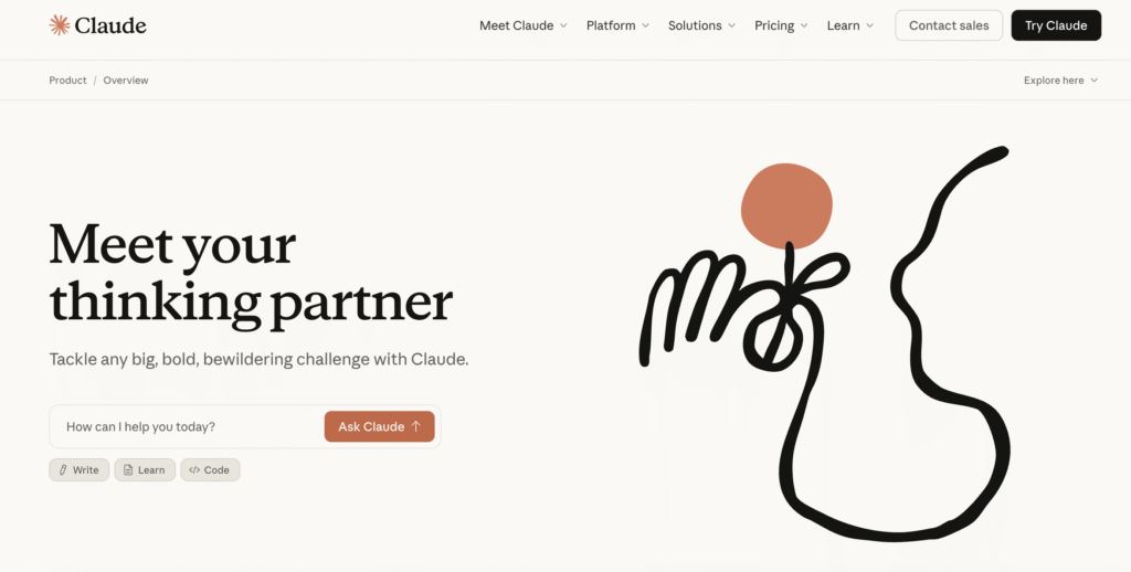 3. Claude AI – Advanced Research & Long-Form Content Assistant