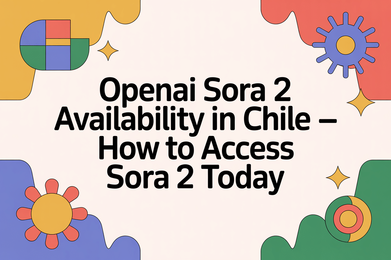 OpenAI Sora 2 Availability in Chile – How to Access Sora 2 Today