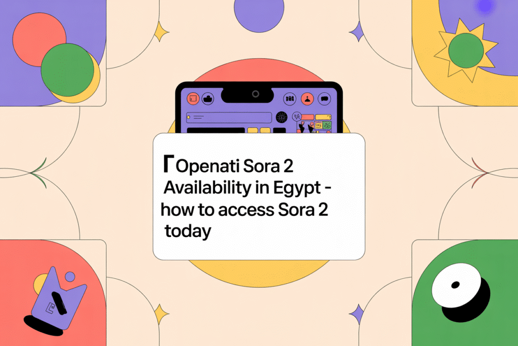 OpenAI Sora 2 Availability in Egypt – How to Access Sora 2 Today