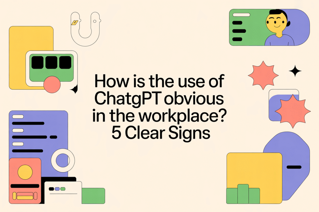 How Is the Use of ChatGPT Obvious in the Workplace? 5 Clear Signs