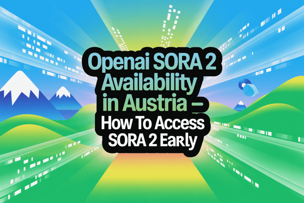 OpenAI Sora 2 Availability in Austria – How to Access Sora 2 Early