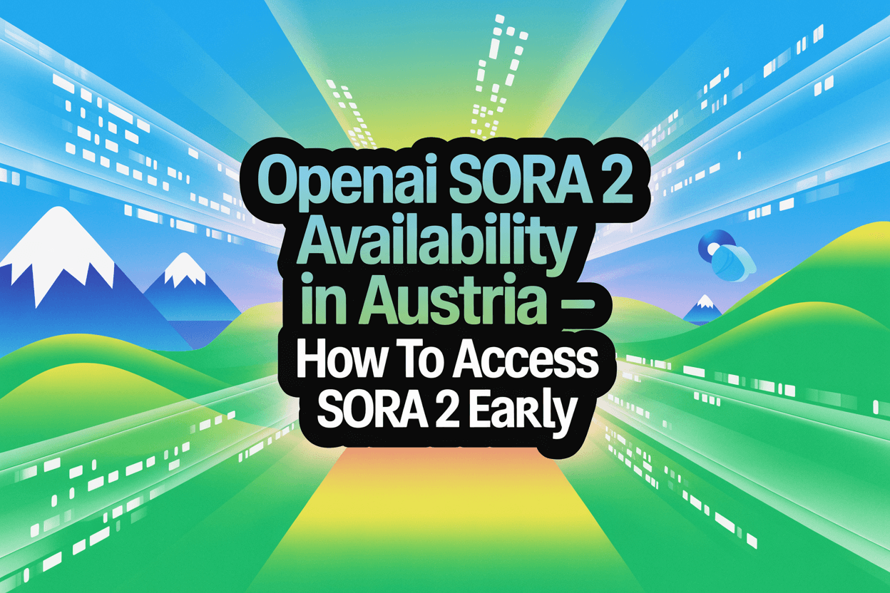 OpenAI Sora 2 Availability in Austria – How to Access Sora 2 Early