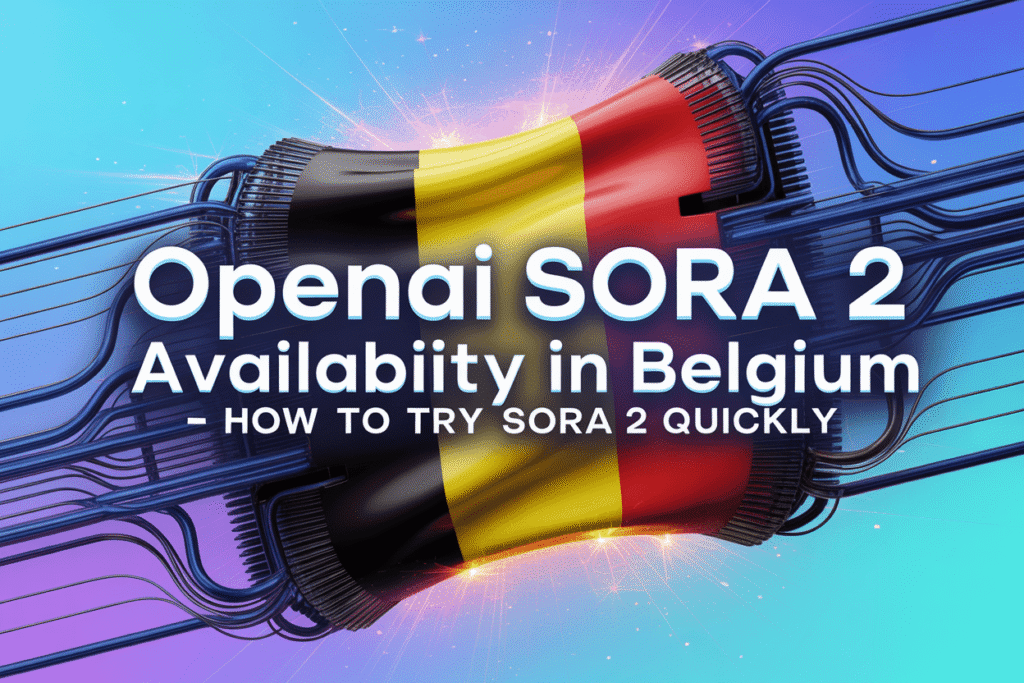 OpenAI Sora 2 Availability in Belgium – How to Try Sora 2 Quickly