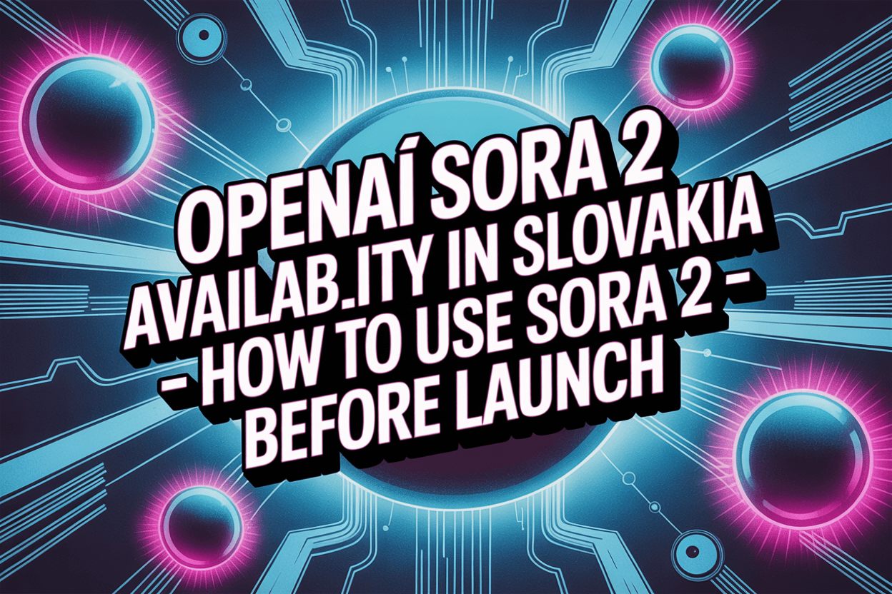 OpenAI Sora 2 Availability in Slovakia – How to Use Sora 2 Before Launch