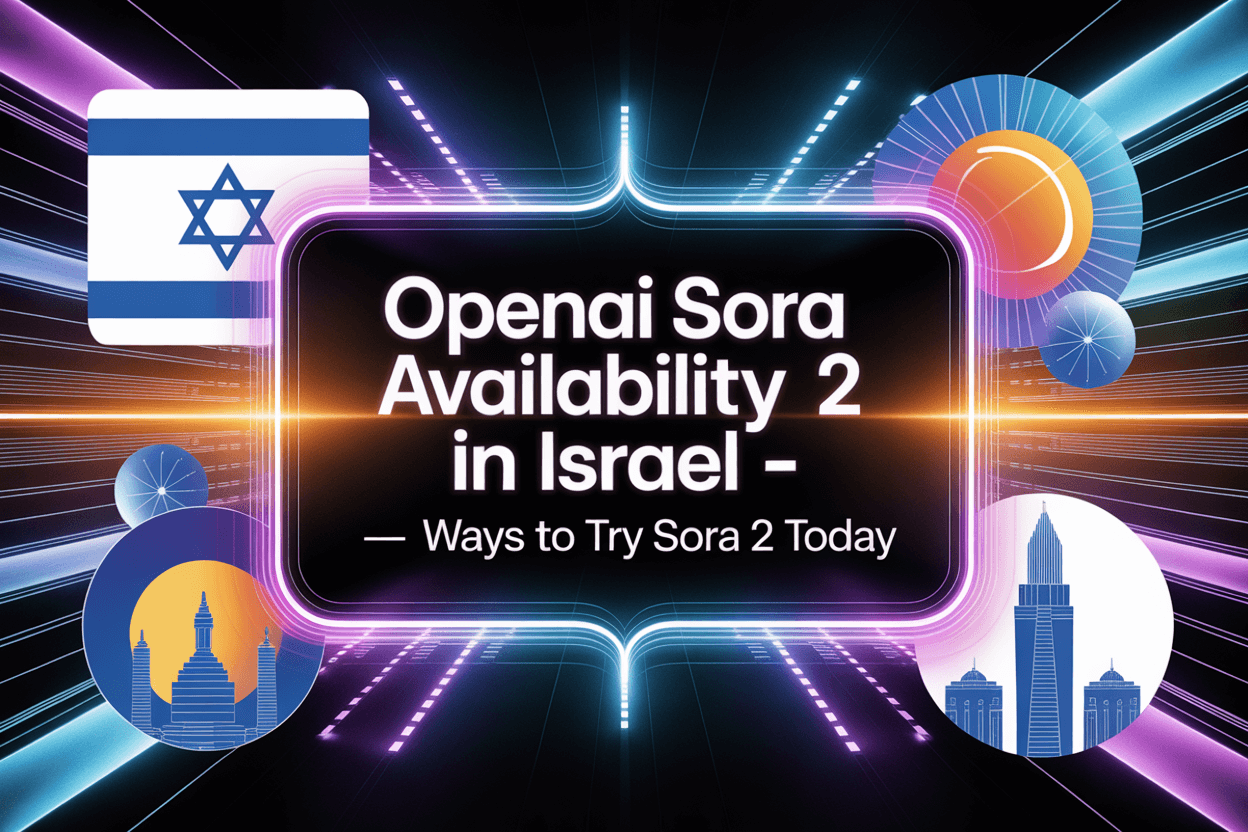 OpenAI Sora 2 Availability in Israel – Ways to Try Sora 2 Today